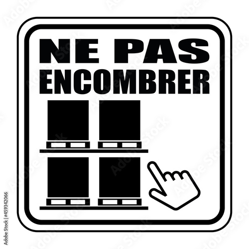 Logo ne pas encombrer.