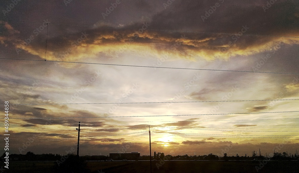 time lapse clouds