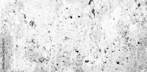 Gray and white wall may used as background. Shabby white cement texture