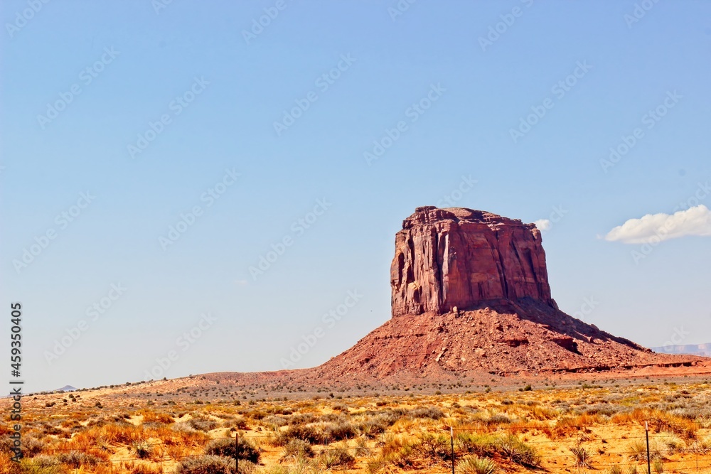 Rock Formation At Monument Valley, Utah In Early Morning