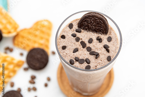 Creamy Chocolate Biscuit and Chocolate Delicious Milkshake