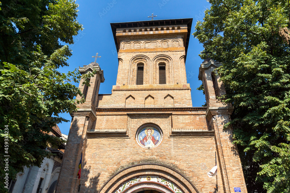 Antim monastery of All Saints in city of Bucharest, Romania