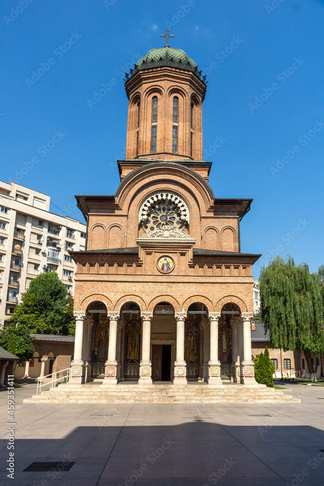 Antim monastery of All Saints in city of Bucharest, Romania