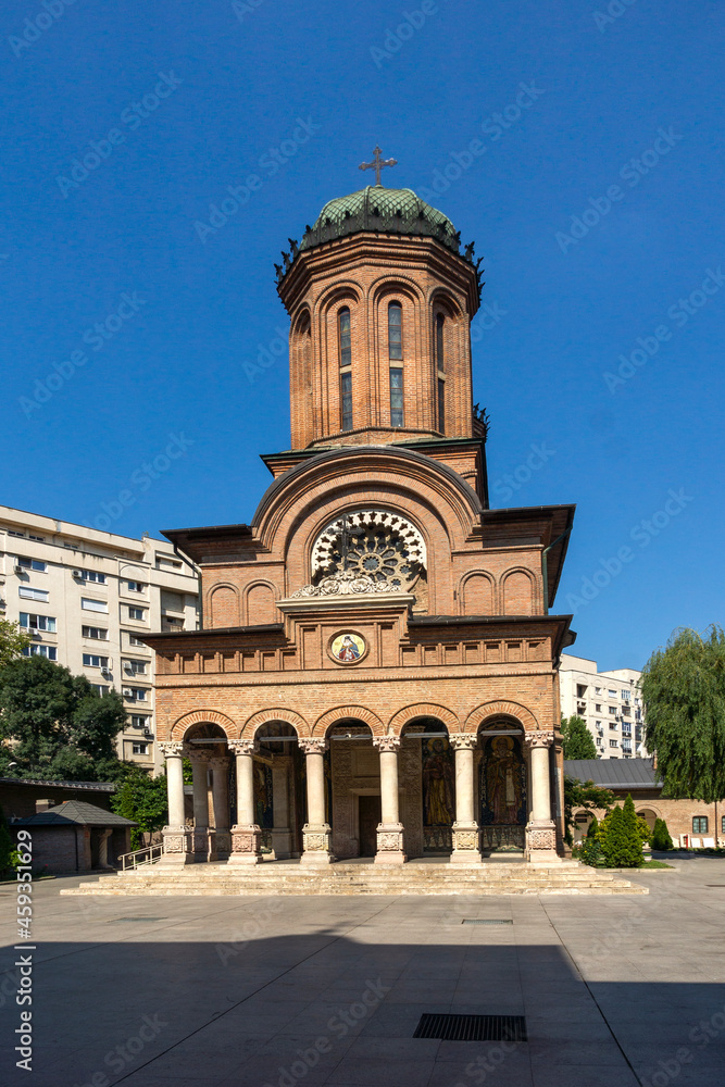 Antim monastery of All Saints in city of Bucharest, Romania