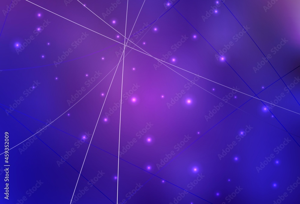 Light Purple, Pink vector backdrop with lines, circles. Light Purple, Pink vector backdrop with lines, circles.