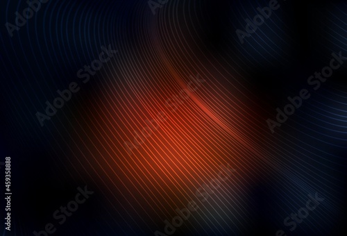 Dark Red vector texture with colored lines.