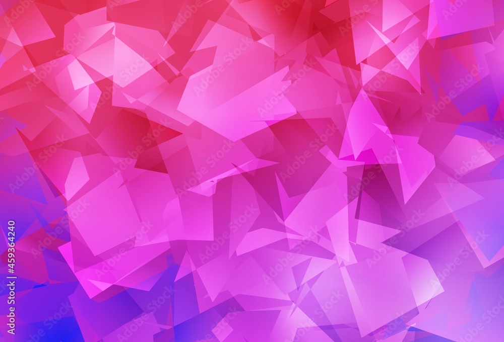 Light Purple, Pink vector shining triangular background. Light Purple, Pink vector shining triangular background.