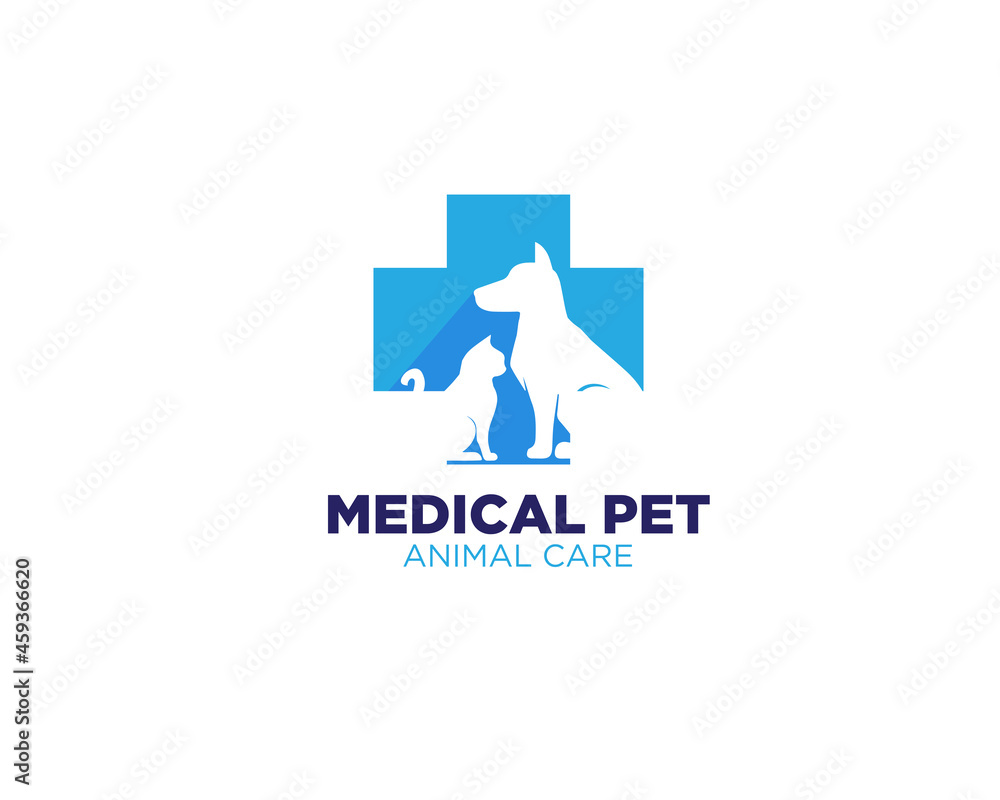 plus medical pet care logo designs for health pet service plus medical pet care logo designs for health pet service