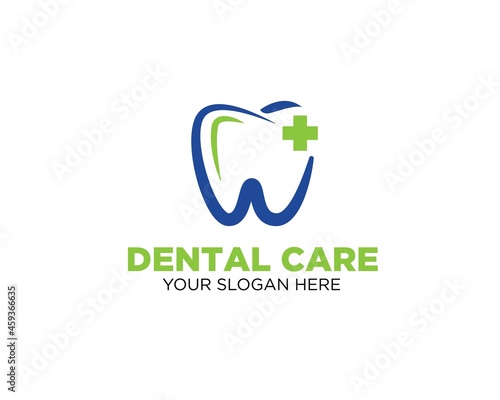 dental clinic logo designs simple modern for medical service