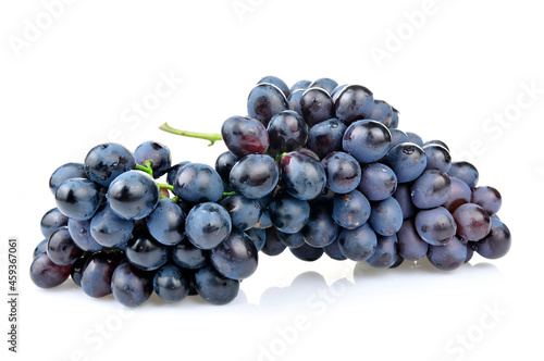Grapes in white background