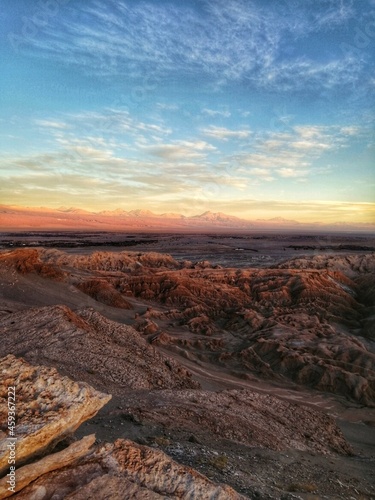 sunset in the mountains