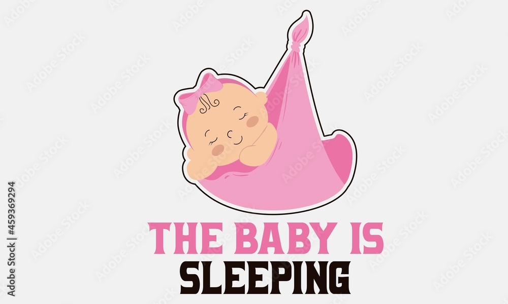 the baby is sleeping the baby is sleeping