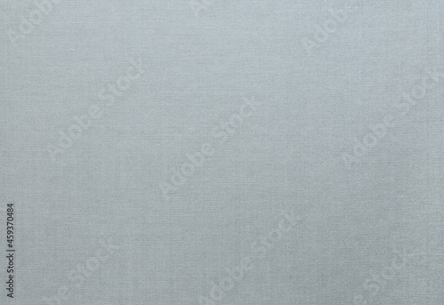 Natural linen texture background. Fog blue colored cloth backdrop.