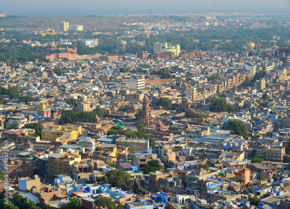 Aerial view of Jodhpur, India