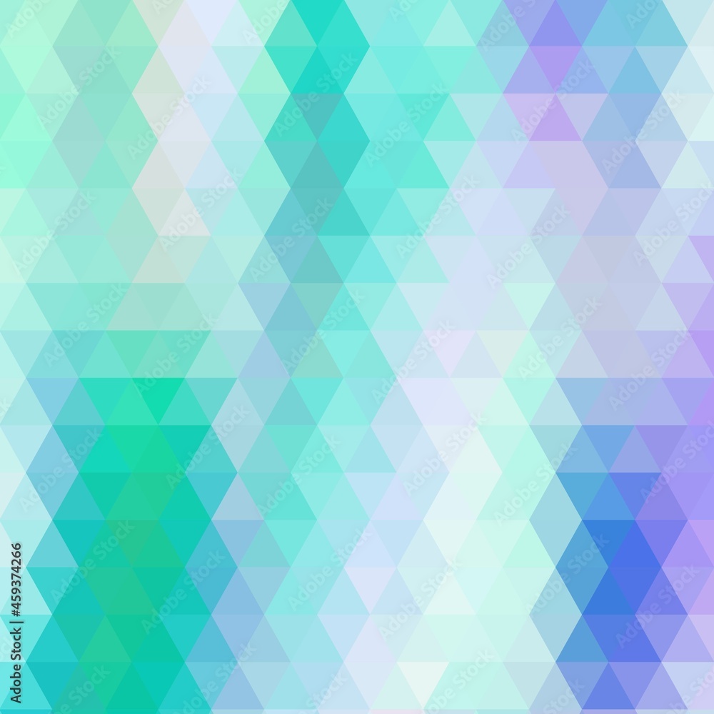 Naklejka premium blue triangular background. abstract vector background. eps 10