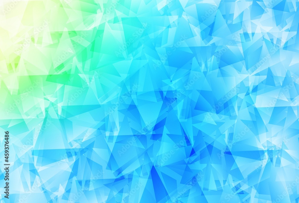 Light Blue, Green vector abstract mosaic backdrop. Light Blue, Green vector abstract mosaic backdrop.