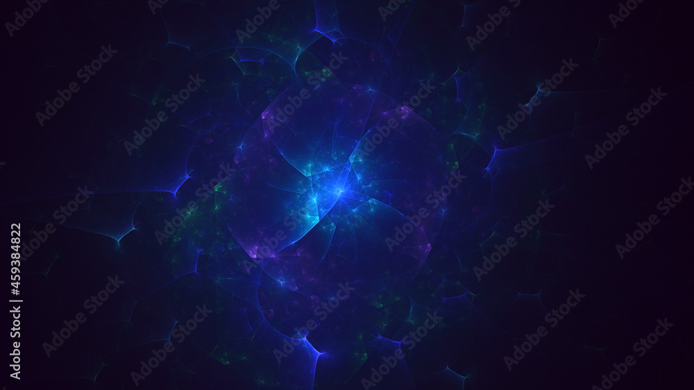 3D rendering abstract multicolor fractal light background 3D rendering abstract multicolor fractal light background