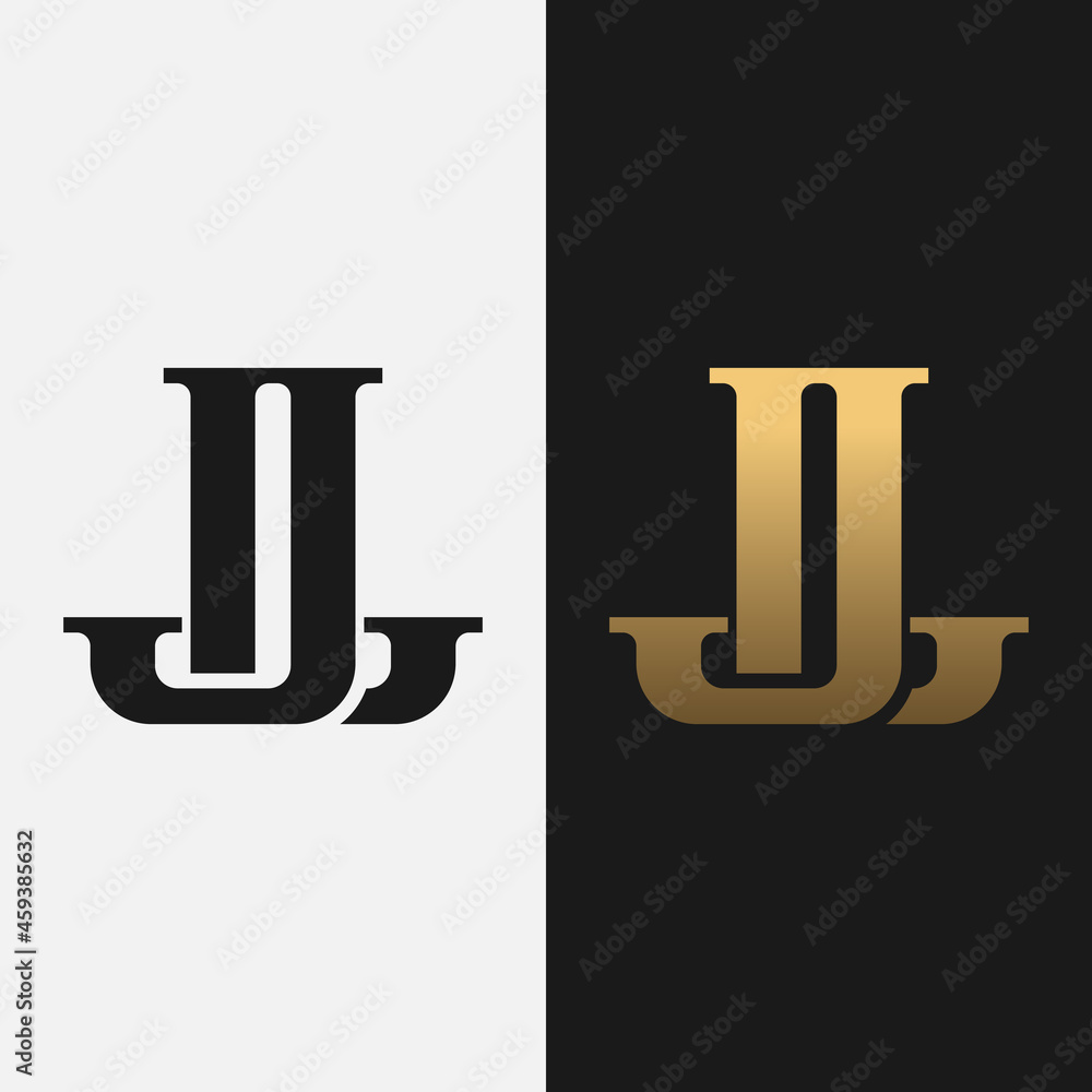 Monogram Letter Initial J L JL LJ Logo Design Template. Suitable for General Sports Fitness Construction Finance Company Business Corporate Shop Apparel in Simple Modern Style Logo Design. Monogram Letter Initial J L JL LJ Logo Design Template. Suitable for General Sports Fitness Construction Finance Company Business Corporate Shop Apparel in Simple Modern Style Logo Design.