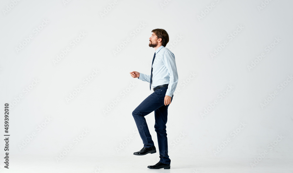 business man in a suit emotions movements gestures with hands manager business man in a suit emotions movements gestures with hands manager