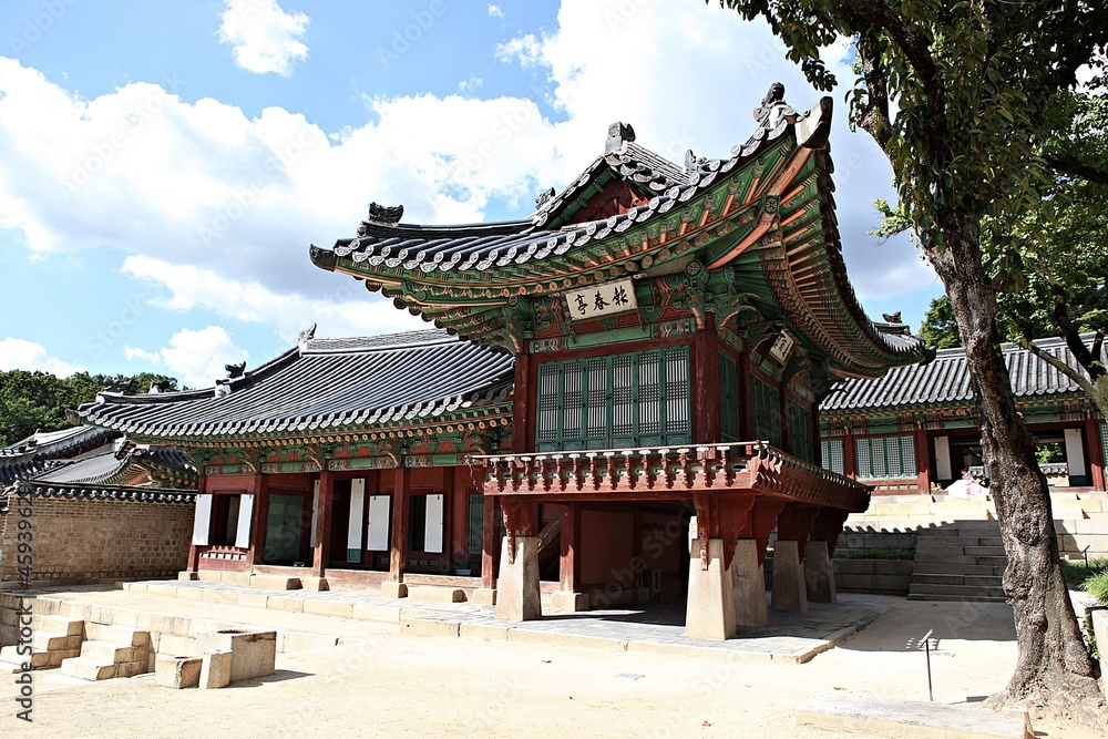 한국의왕실창덕궁입니다
