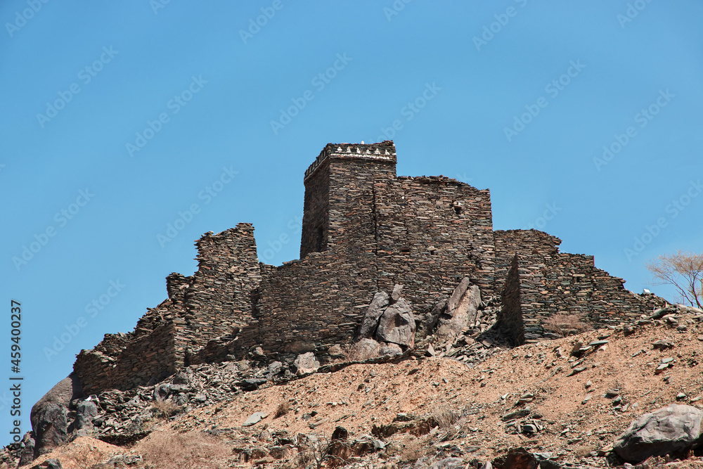 The old fort close Al Bahah, Saudi Arabia