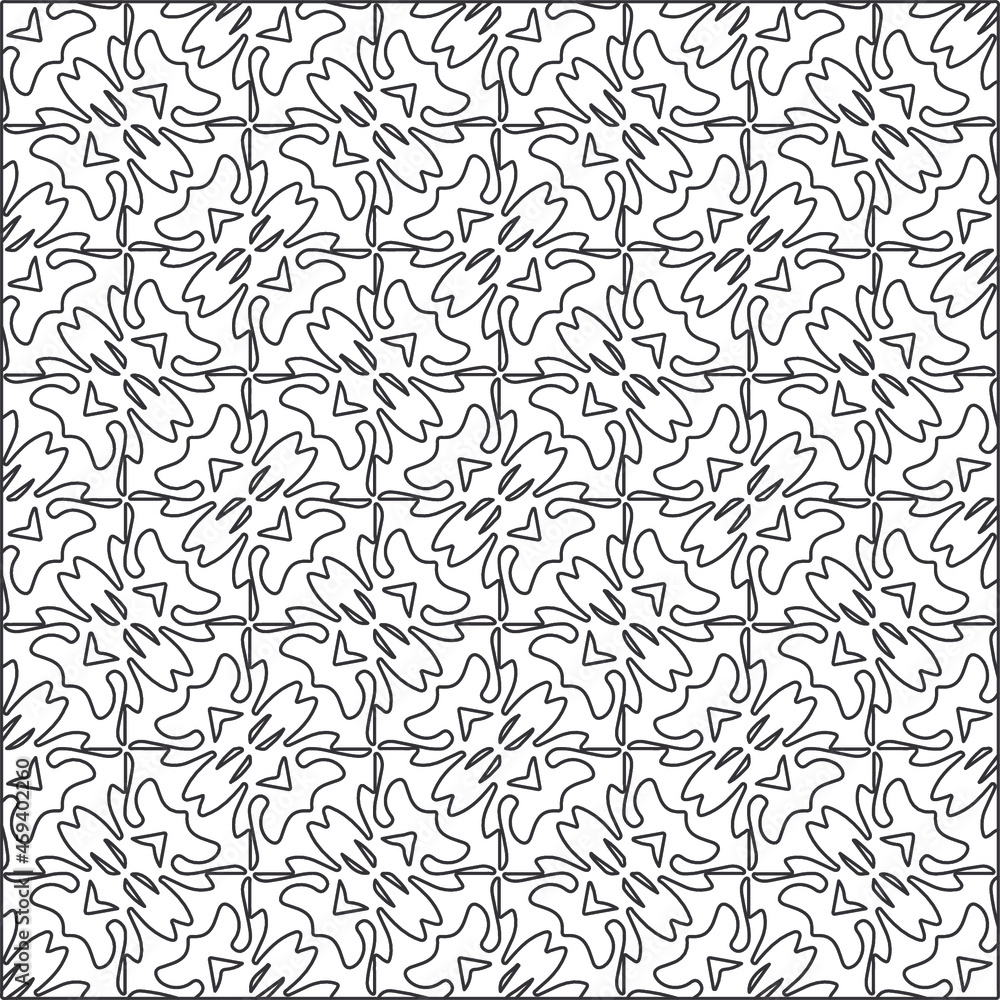 Design monochrome grating pattern,black and white patterns.Repeating geometric tiles from striped elements. black otnament. Design monochrome grating pattern,black and white patterns.Repeating geometric tiles from striped elements. black otnament.