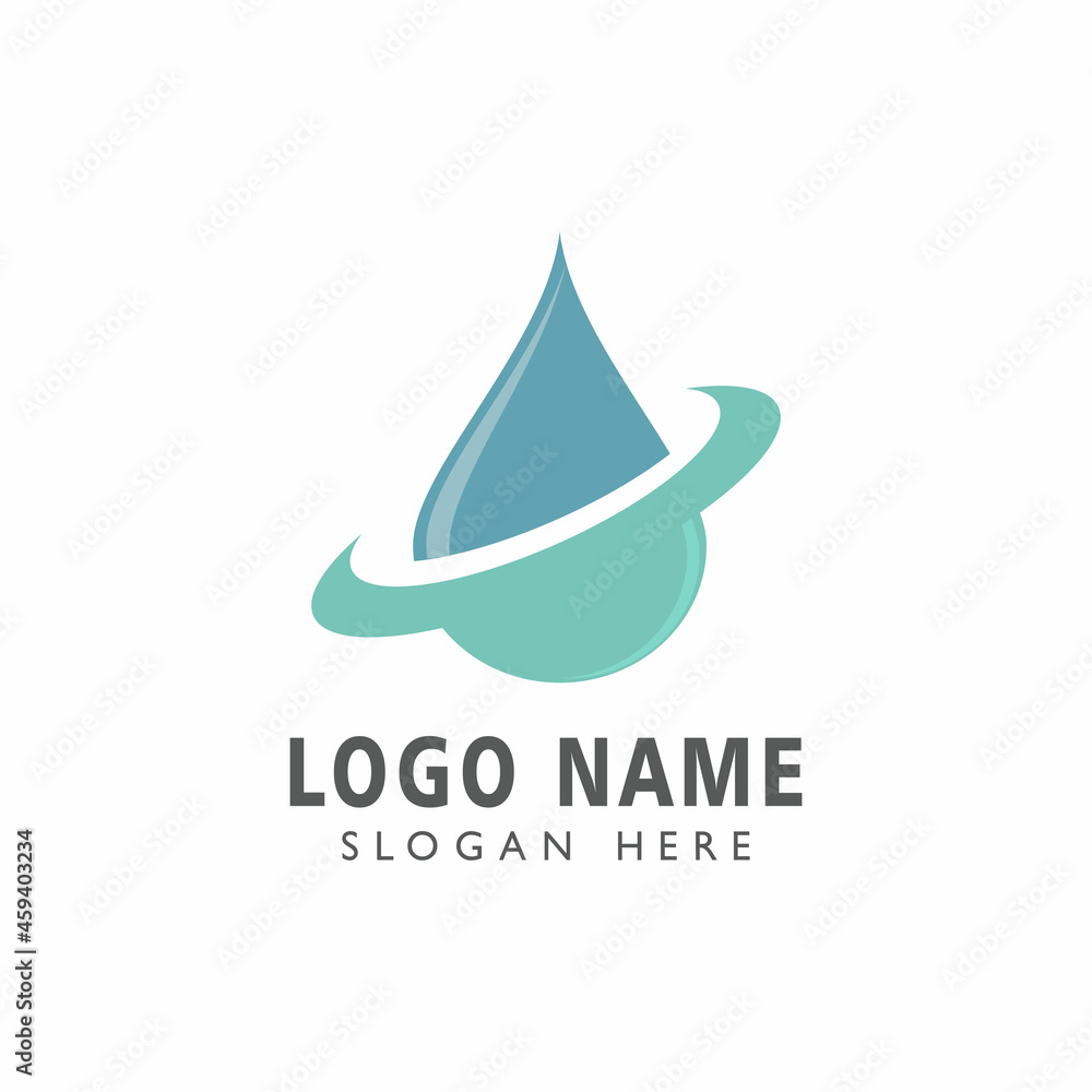 Water drop Logo Template vector illustration design Water drop Logo Template vector illustration design