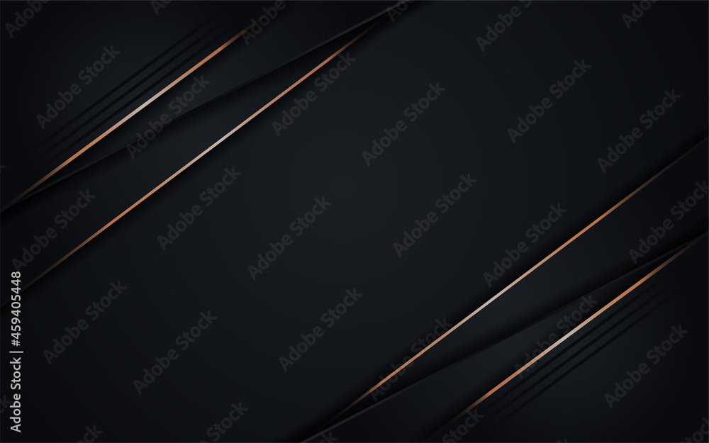 Abstract Dark Background Combination With Line gold Element Abstract Dark Background Combination With Line gold Element