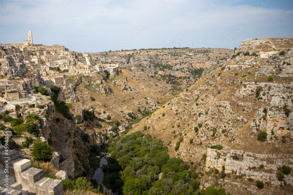 ruins of the city