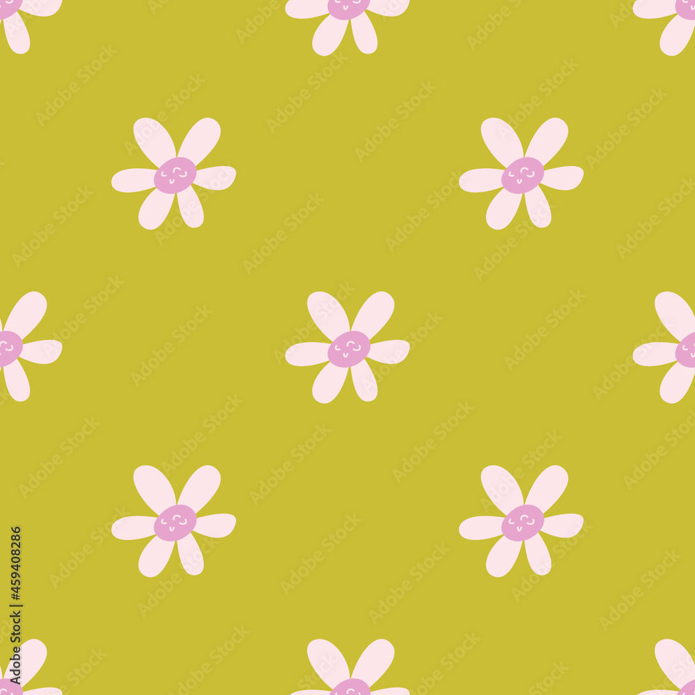 Seamless vector floral pattern. Stylish background for design, fabric, textile etc. Seamless vector floral pattern. Stylish background for design, fabric, textile etc.