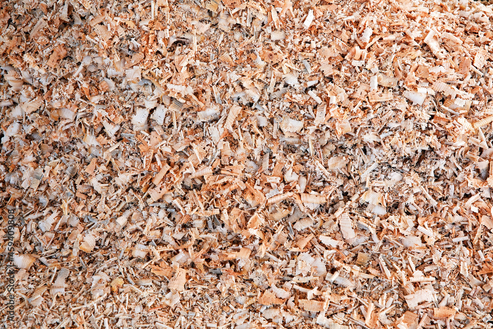 Sawdust or wood dust texture background. Close up view. Sawdust or wood dust texture background. Close up view.