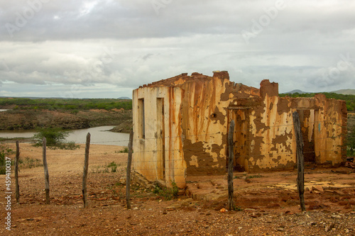 abandoned house in the sertão, Bahia, Brazil photo