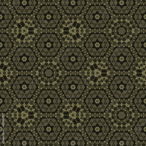 Modern abstract background design. Arabesque ethnic texture. Geometric stripe ornament cover photo. Ottoman pattern design for textile printing. Turkish fashion for floor tiles and carpet