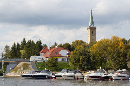 Fototapeta Naklejka Na Ścianę i Meble -  Port Jachtowy Mikołajki