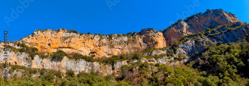 Canon de Anisclo, Anisclo Valley, Geopark Area, Ordesa y Monte Perdido National Park, UNESCO Biosphere Reserve of Ordesa Vinamala, Pyrennes, Fanlo, Sobrarbe, Huesca, Aragon, Spain, Europe photo