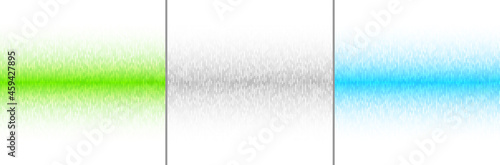 Set of abstract light technology lines backgrounds. Sound waves oscillating on white background. Vector illustration for club, radio, party, concerts or the audio technology advertising background.