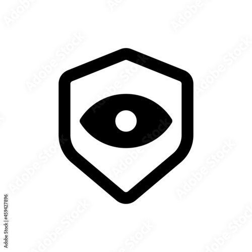 Eye protection icon