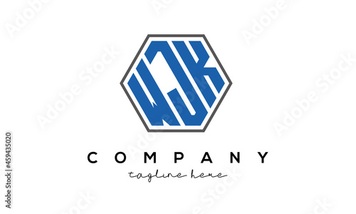 letters WJK creative polygon logo victor template	
 photo