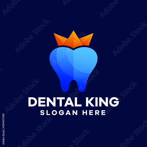 Dental logo design template