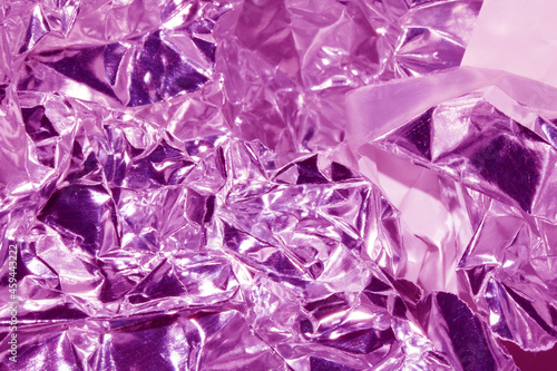 Festive Shiny Background Crumpled Glowing Colour Pink Purple