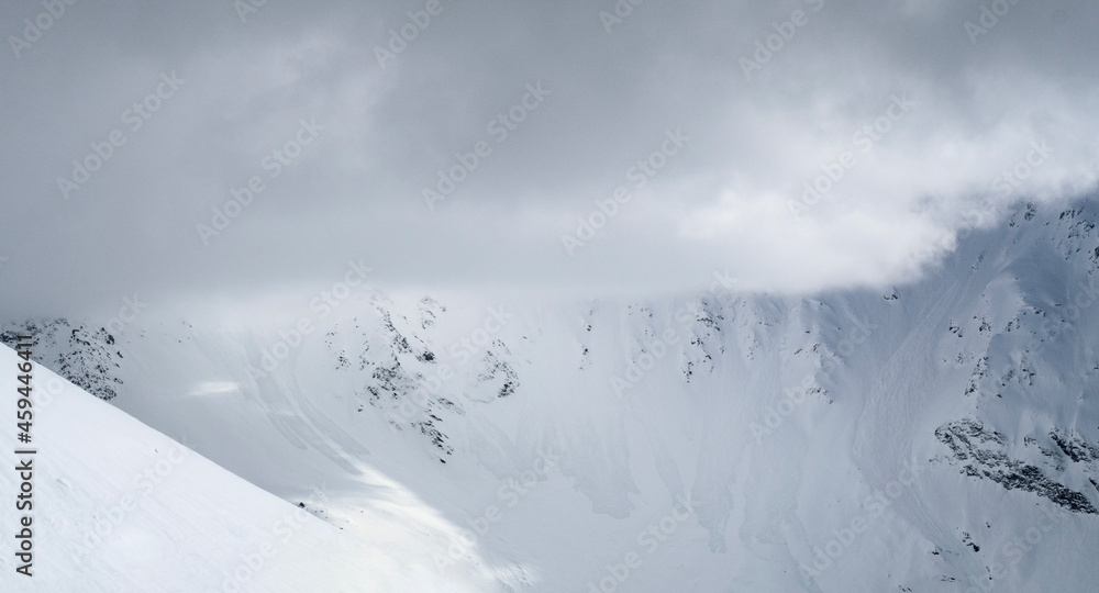 snow covered mountains snow covered mountains