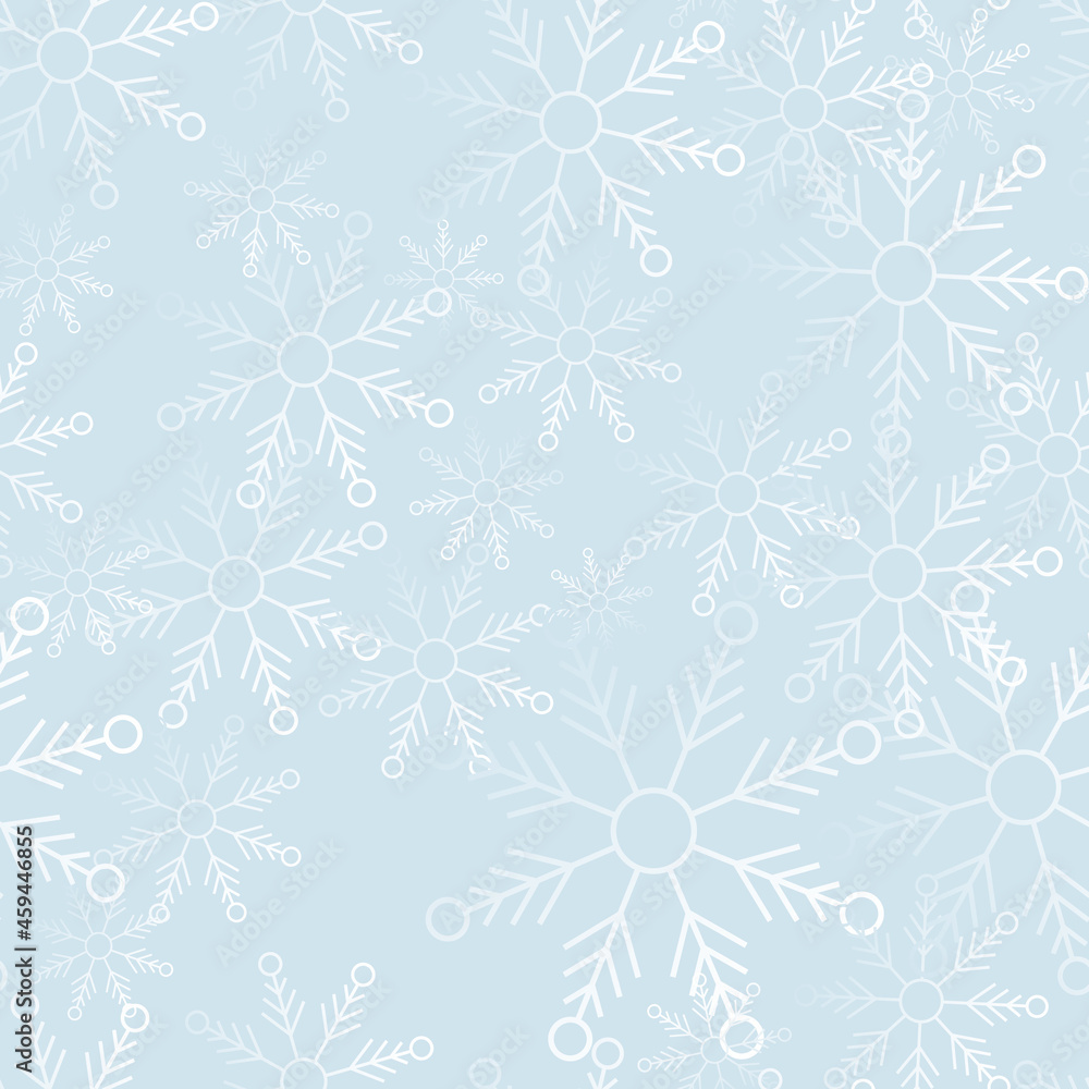 Snowflake pattern design background