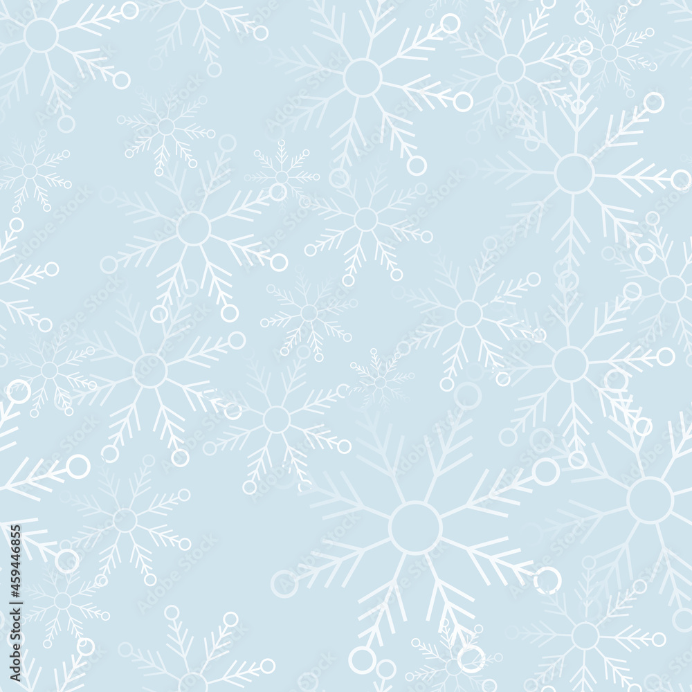 Snowflake pattern design background Snowflake pattern design background
