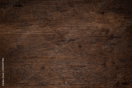 Old dark wooden texture may used as background