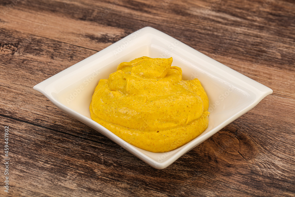 Asian Curry sauce in the bowl Asian Curry sauce in the bowl