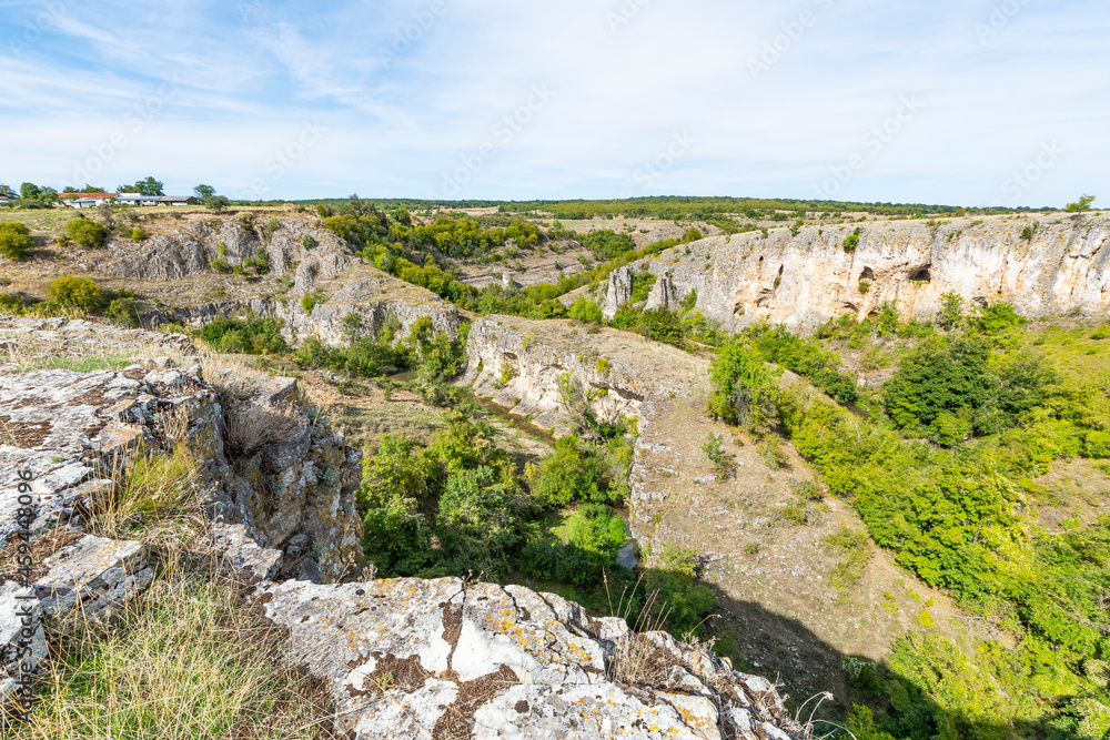 Rachane River Canyon near Kameno Pole village