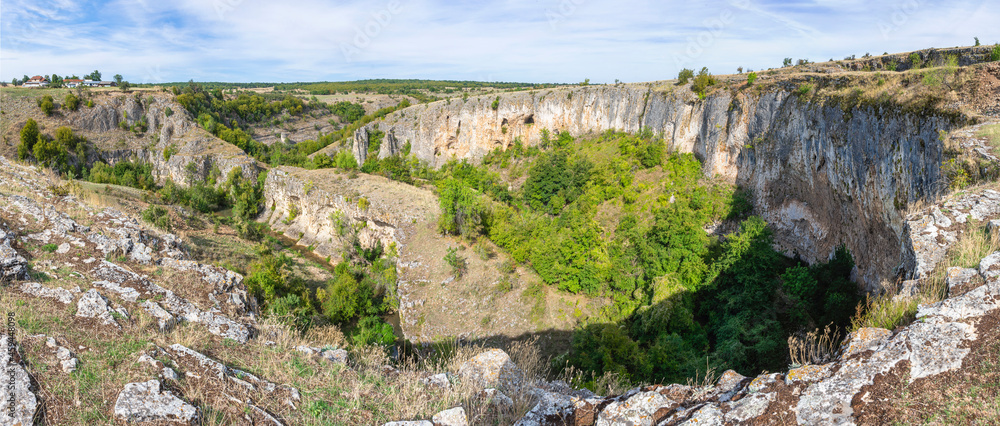 Rachane River Canyon near Kameno Pole village Rachane River Canyon near Kameno Pole village