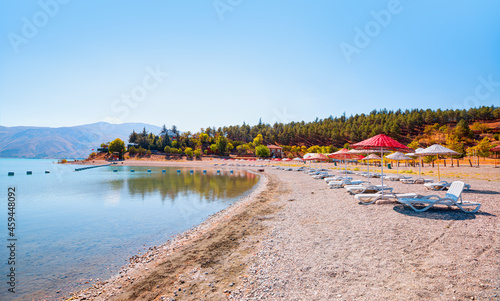 Hazar lake and mountain landscape - Elazig, Turkey