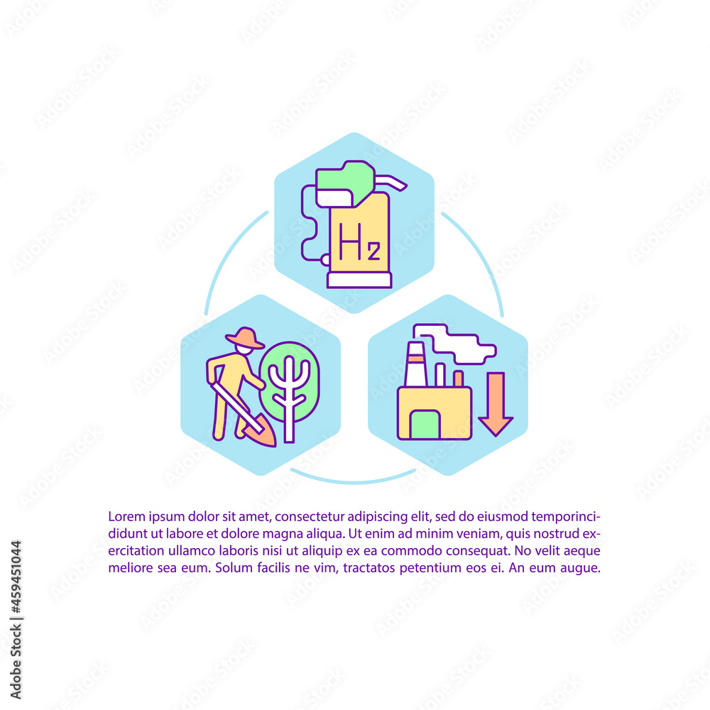 Care for environment concept line icons with text. PPT page vector template with copy space. Brochure, magazine, newsletter design element. Sustainable manufacturing linear illustrations on white Care for environment concept line icons with text. PPT page vector template with copy space. Brochure, magazine, newsletter design element. Sustainable manufacturing linear illustrations on white