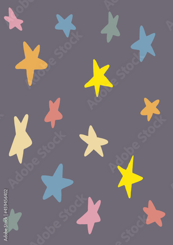 background with stars